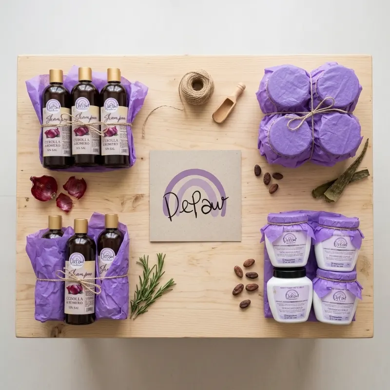 Pedido mayorista de productos capilares DePaw